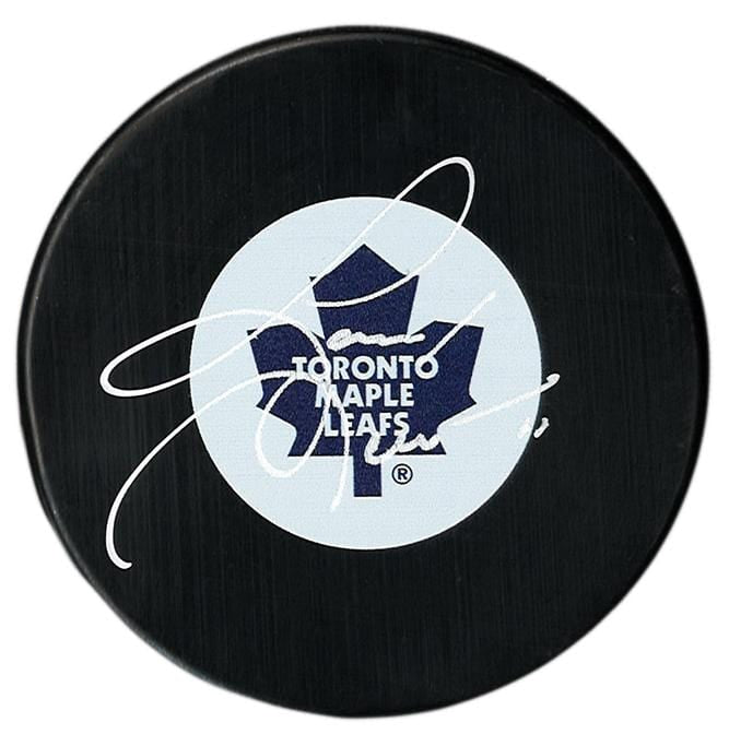 Gary Leeman Autographed Toronto Maple Leafs Puck CoJo Sport Collectables Inc.