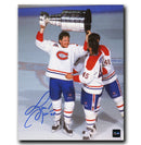 Gary Leeman Montreal Canadiens Autographed Stanley Cup 8x10 Photo CoJo Sport Collectables Inc.