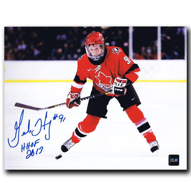 Geraldine Heaney Team Canada Autographed 8x10 Photo CoJo Sport Collectables