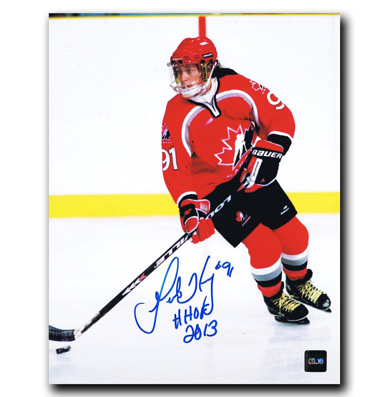 Geraldine Heaney Team Canada Autographed 8x10 Photo CoJo Sport Collectables