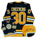Gerry Cheevers Boston Bruins Autographed Fanatics Vintage Jersey CoJo Sport Collectables Inc.