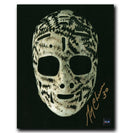 Gerry Cheevers Boston Bruins Autographed Mask 8x10 Photo CoJo Sport Collectables Inc.
