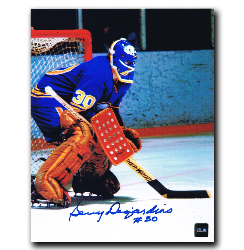 Gerry Cheevers Autograph Photo The Mask 11x14