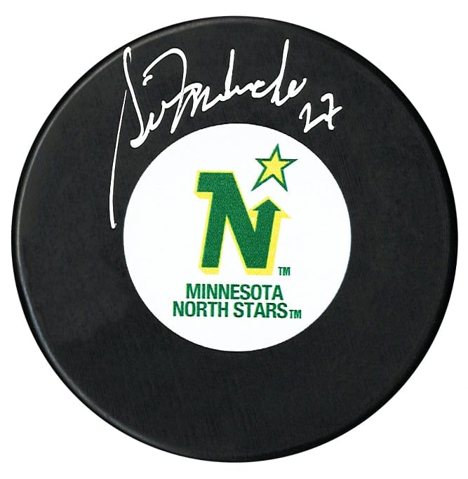 Gilles Meloche Autographed Minnesota North Stars Puck CoJo Sport Collectables Inc.