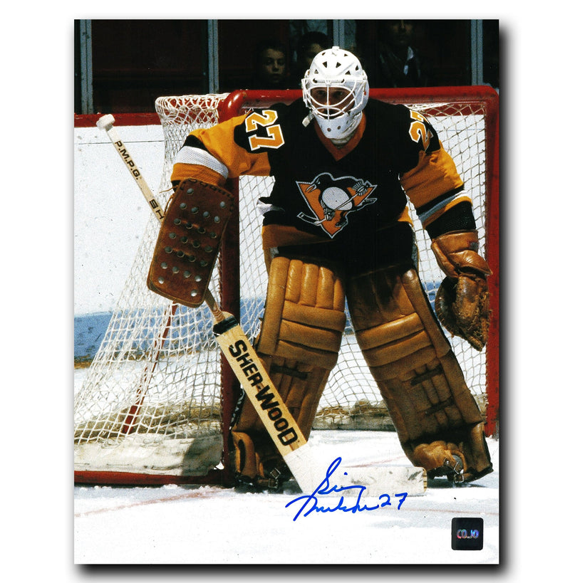 Gilles Meloche Pittsburgh Penguins Autographed 8x10 Photo CoJo Sport Collectables