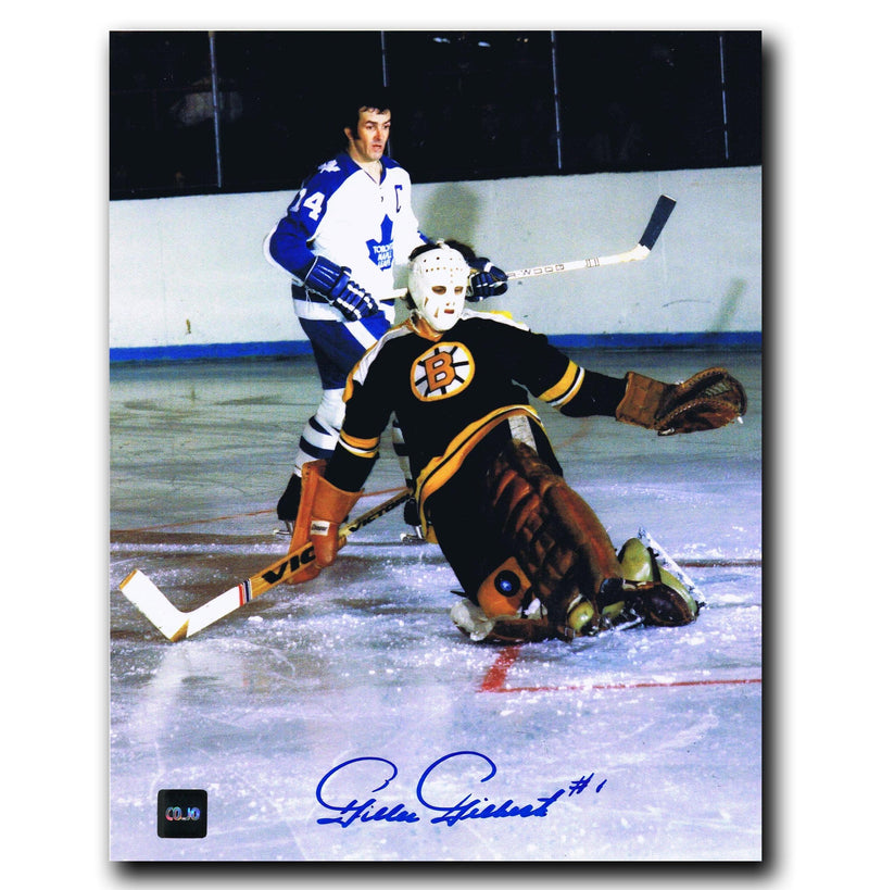 Gilles Gilbert Boston Bruins Autographed 8x10 Photo CoJo Sport Collectables