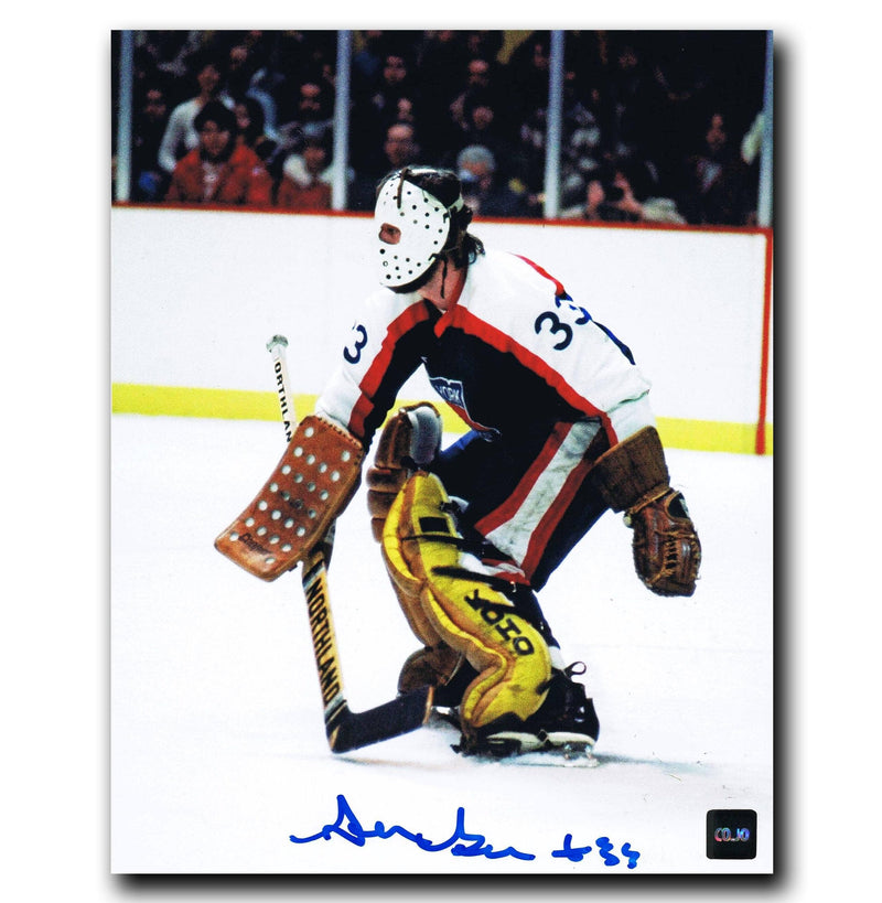 Gilles Gratton New York Rangers Autographed 8x10 Photo CoJo Sport Collectables Inc.