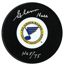 Glenn Hall Autographed St. Louis Blues HOF Puck CoJo Sport Collectables Inc.