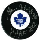 Glenn Anderson Autographed Toronto Maple Leafs HOF Puck CoJo Sport Collectables Inc.