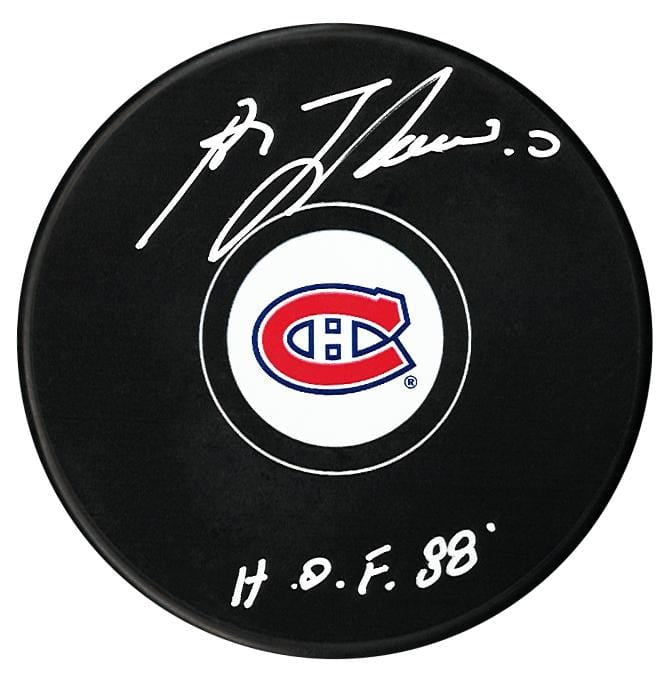 Guy Lafleur Autographed Montreal Canadiens HOF Puck CoJo Sport Collectables Inc.