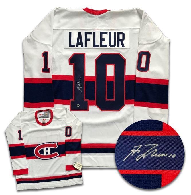 Guy Lafleur Montreal Canadiens Autographed CCM Jersey CoJo Sport Collectables Inc.