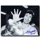 Guy Lapointe Montreal Canadiens Autographed Stanley Cup 8x10 Photo.