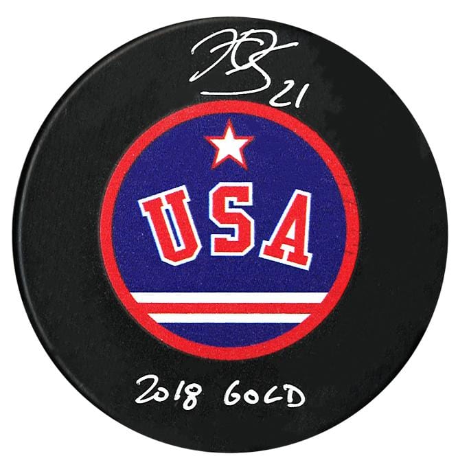 Hilary Knight Autographed Team USA 2018 Gold Puck CoJo Sport Collectables Inc.
