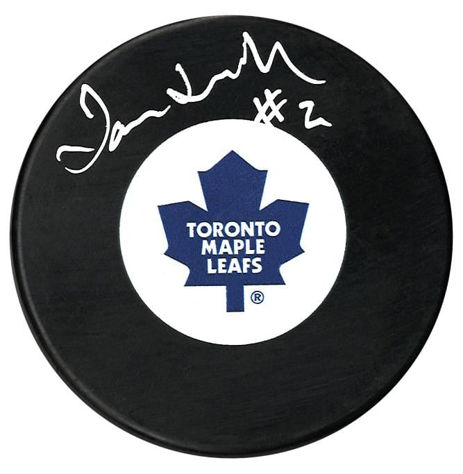 Ian Turnbull Autographed Toronto Maple Leafs Puck CoJo Sport Collectables