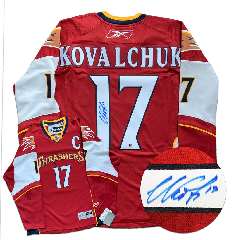 Ilya Kovalchuk Atlanta Thrashers Autographed Reebok Jersey CoJo Sport Collectables Inc.