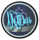 Ilya Lyubushkin Autographed Toronto Maple Leafs Reverse Retro Puck CoJo Sport Collectables