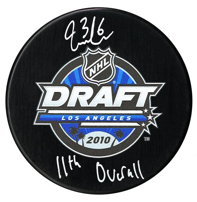 Jack Campbell Autographed 2010 NHL Draft Inscribed Puck CoJo Sport Collectables Inc.