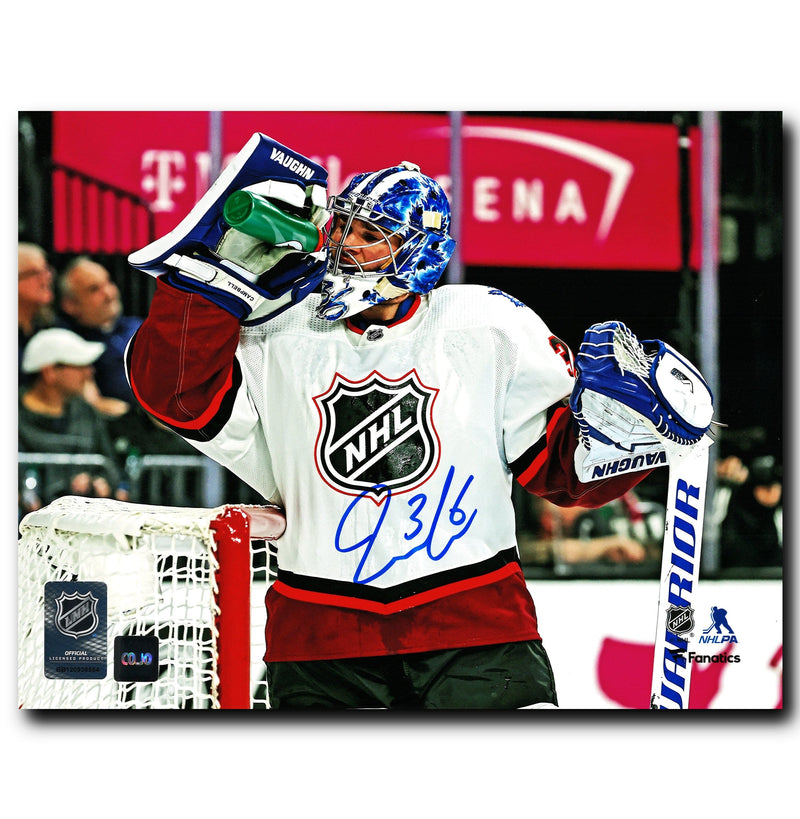 Jack Campbell Autographed 2022 NHL All Star Game 8x10 Photo CoJo Sport Collectables Inc.