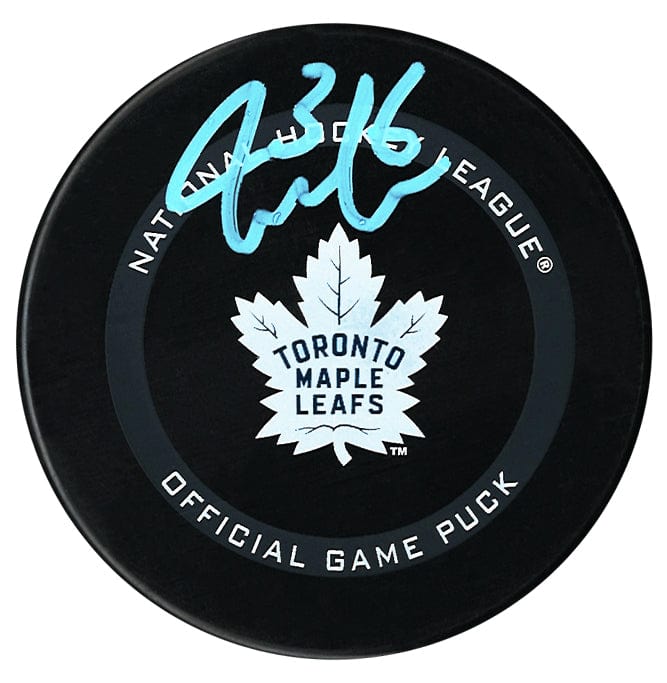 Jack Campbell Autographed Toronto Maple Leafs Official Puck CoJo Sport Collectables Inc.