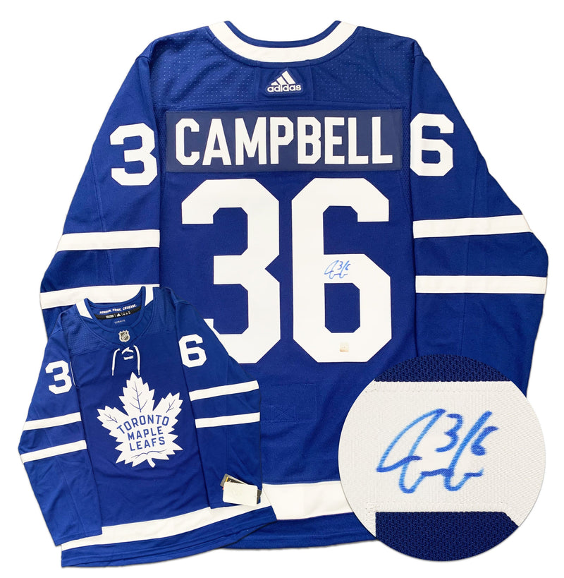 Jack Campbell Toronto Maple Leafs Autographed Adidas Pro Jersey CoJo Sport Collectables Inc.