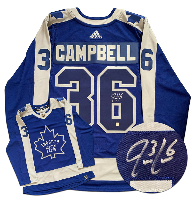 Jack Campbell Toronto Maple Leafs Autographed Adidas Reverse Retro Jersey CoJo Sport Collectables Inc.