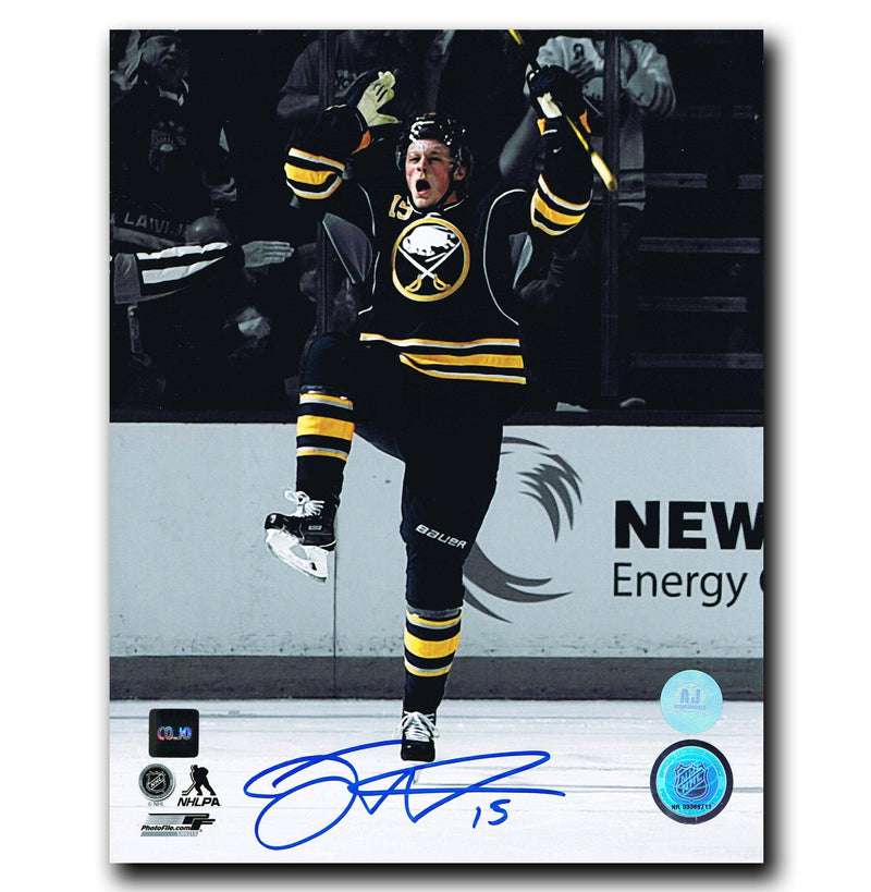 Jack Eichel Buffalo Sabres Autographed First NHL Goal 8x10 Photo CoJo Sport Collectables