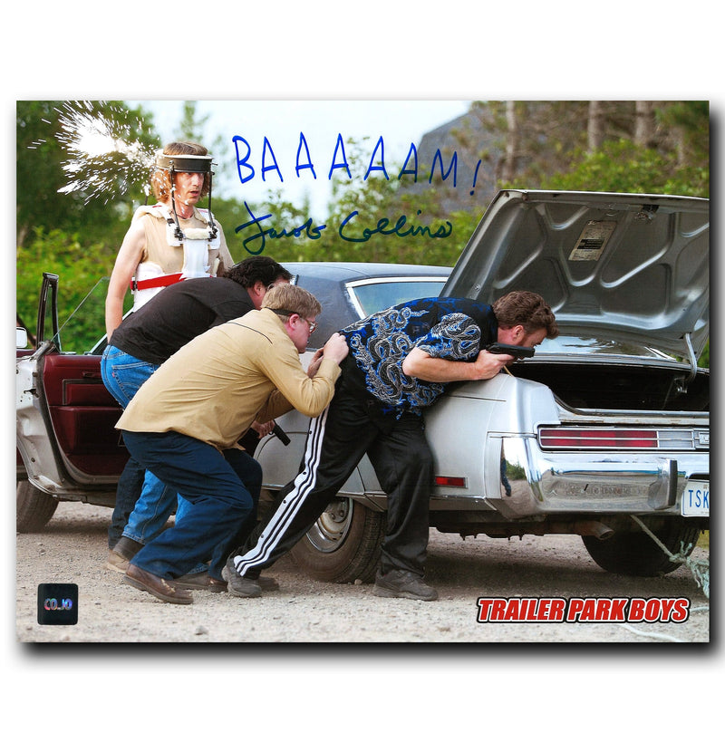 Jacob Collins (Jacob Rolfe) Trailer Park Boys Autographed BAAAAAM! 8x10 Photo CoJo Sport Collectables Inc.