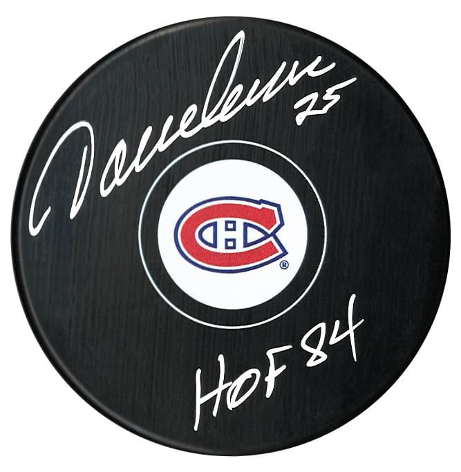 Jacques Lemaire Autographed Montreal Canadiens HOF Puck CoJo Sport Collectables Inc.