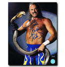 Jake the Snake Roberts WWE Autographed Pose 8x10 Photo CoJo Sport Collectables Inc.