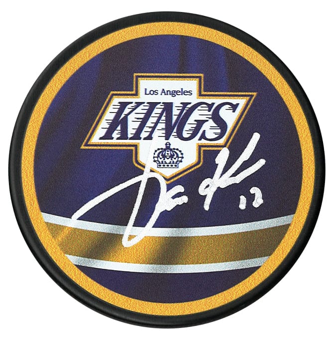 Jari Kurri Autographed Los Angeles Kings Reverse Retro Puck CoJo Sport Collectables Inc.