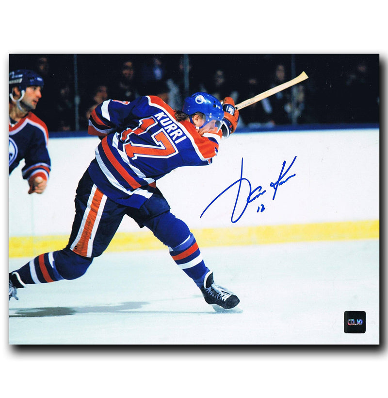 Jari Kurri Edmonton Oilers Autographed 8x10 Photo CoJo Sport Collectables