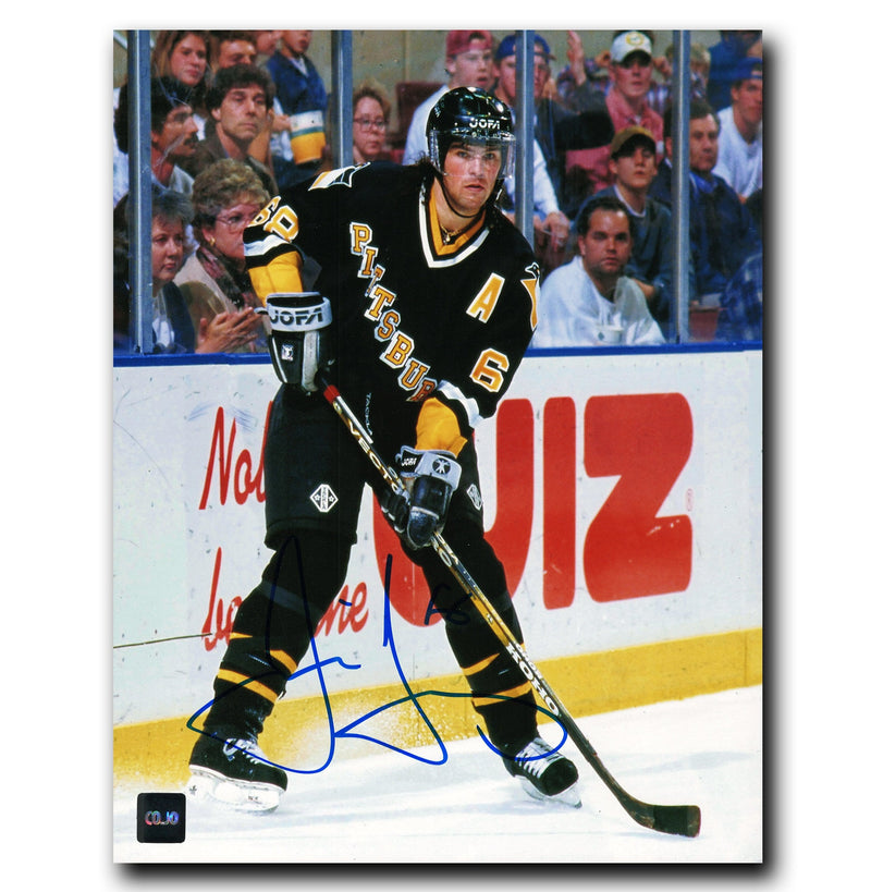 Jaromir Jagr Pittsburgh Penguins Autographed Retro 8x10 Photo CoJo Sport Collectables