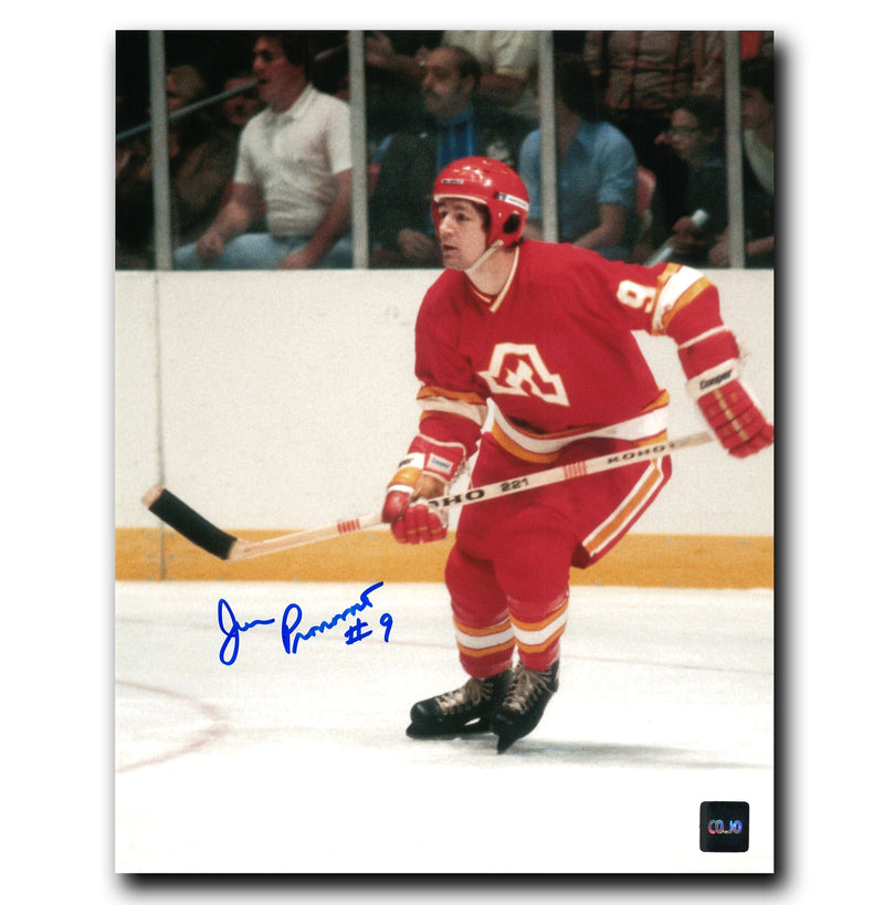 Jean Pronovost Atlanta Flames Autographed 8x10 Photo CoJo Sport Collectables Inc.