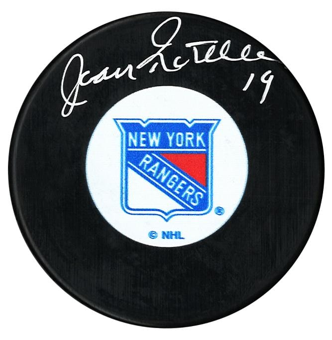 Jean Ratelle Autographed New York Rangers Puck CoJo Sport Collectables Inc.