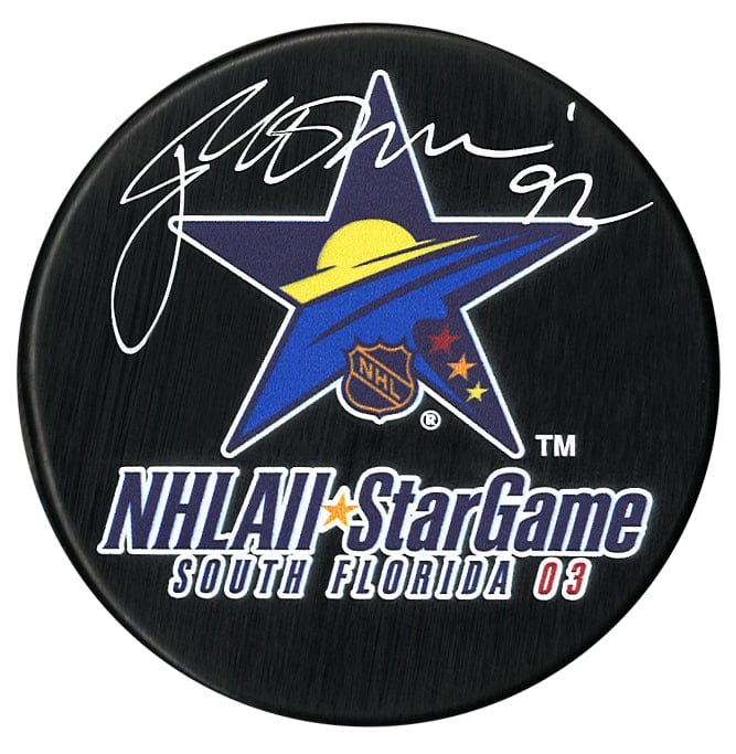 Jeff O'Neill Autographed 2003 All Star Game Puck CoJo Sport Collectables Inc.