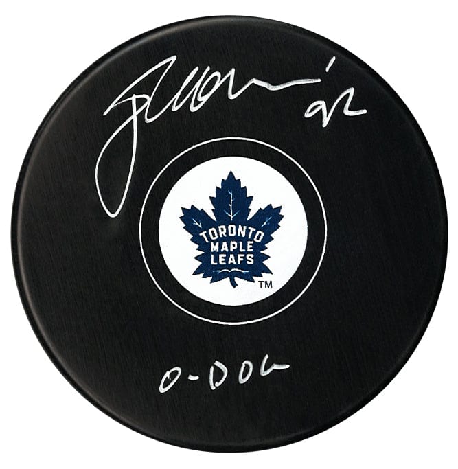 Jeff O'Neill Autographed Toronto Maple Leafs O-Dog Inscribed Puck CoJo Sport Collectables Inc.