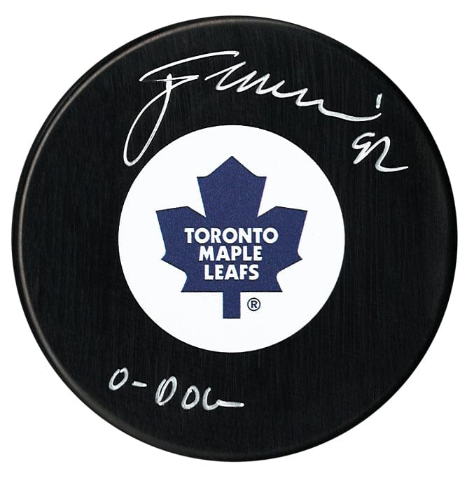 Jeff O'Neill Autographed Toronto Maple Leafs O-Dog Inscribed Puck CoJo Sport Collectables Inc.