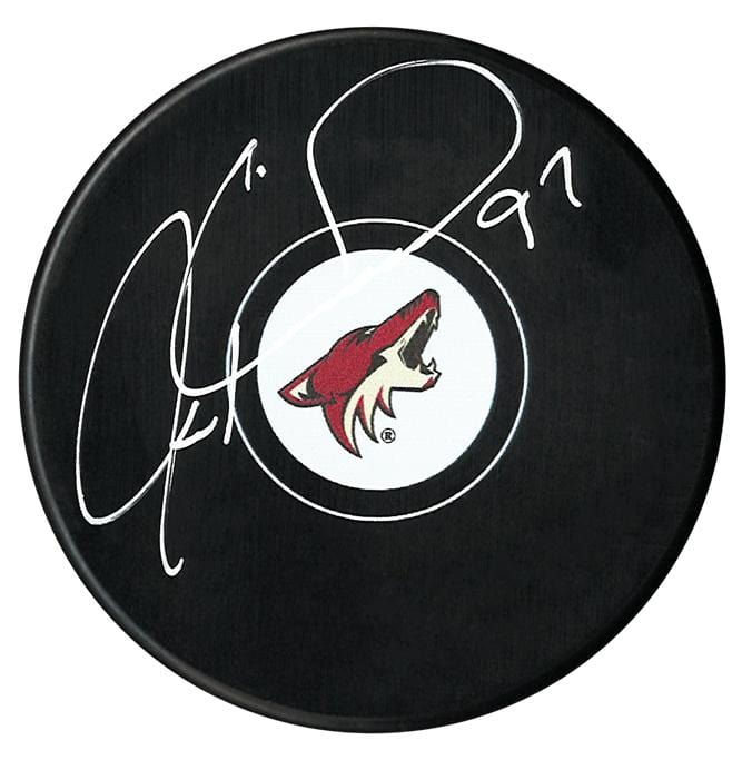 Jeremy Roenick Autographed Phoenix Coyotes Puck CoJo Sport Collectables Inc.