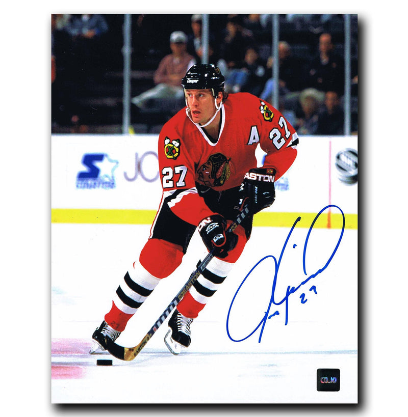 Jeremy Roenick Chicago Blackhawks Autographed 8x10 Photo CoJo Sport Collectables Inc.