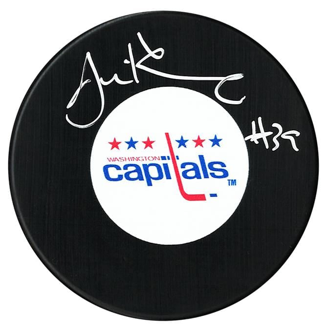 Jim Hrivnak Autographed Washington Capitals Puck CoJo Sport Collectables Inc.