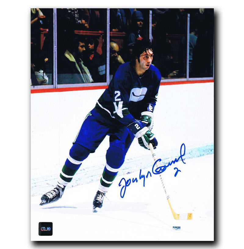 Jocelyn Guevremont Vancouver Canucks Autographed 8x10 Photo CoJo Sport Collectables