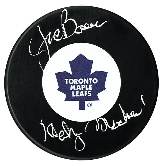 Joe Bowen Autographed Toronto Maple Leafs Holy Mackinaw Puck CoJo Sport Collectables Inc.