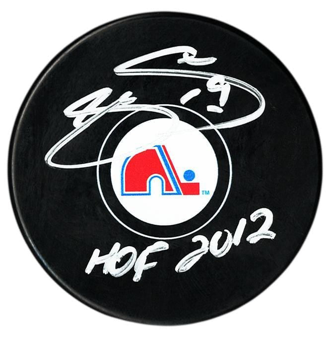 Joe Sakic Autographed Quebec Nordiques HOF Puck CoJo Sport Collectables Inc.