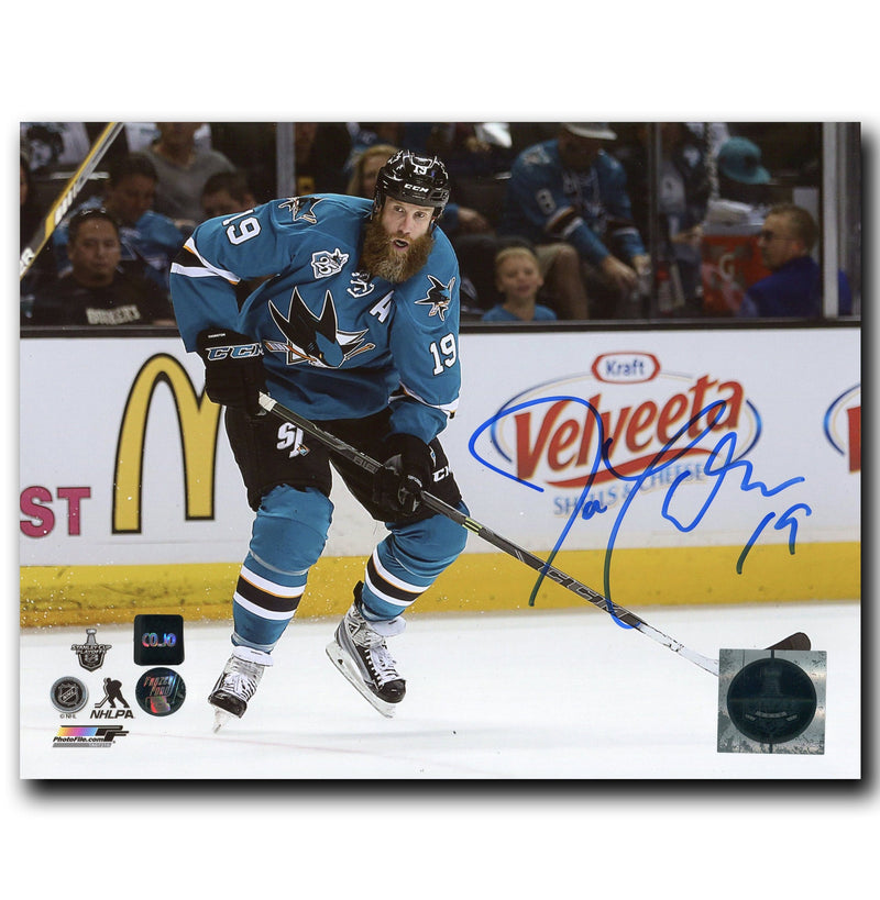 Joe Thornton San Jose Sharks Autographed 8x10 Photo CoJo Sport Collectables