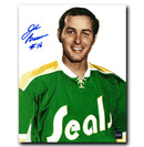 John Brenneman Oakland Seals Autographed Pose 8x10 Photo CoJo Sport Collectables Inc.
