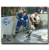 John Brenneman Toronto Maple Leafs Autographed Action 8x10 Photo CoJo Sport Collectables Inc.