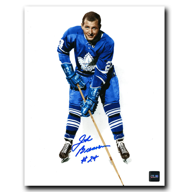 John Brenneman Toronto Maple Leafs Autographed Pose 8x10 Photo CoJo Sport Collectables Inc.