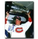 John Leclair Montreal Canadiens Autographed Stanley Cup 8x10 Photo CoJo Sport Collectables Inc.
