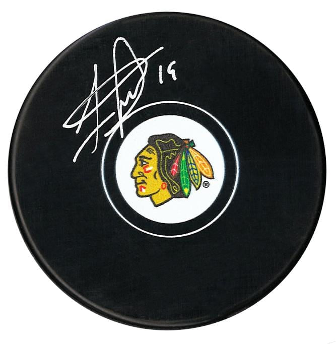 Jonathan Toews Autographed Chicago Blackhawks Puck CoJo Sport Collectables Inc.
