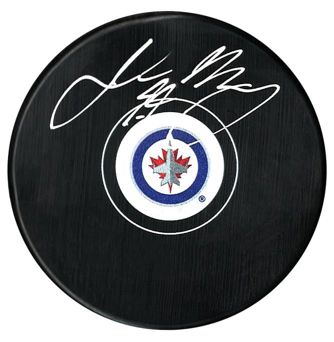 Josh Morrissey Autographed Winnipeg Jets Puck CoJo Sport Collectables Inc.